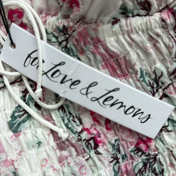 FOR LOVE AND LEMONS Lovell Burnout Floral Dress - Picture 12 of 13